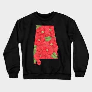 Alabama in Flowers Crewneck Sweatshirt